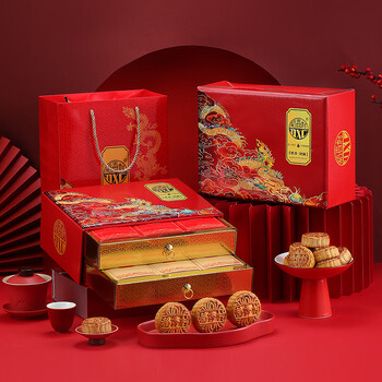DXC 稻香村 月饼礼盒中秋月饼礼盒800g，39.05元/盒全利兔-实时优惠快报