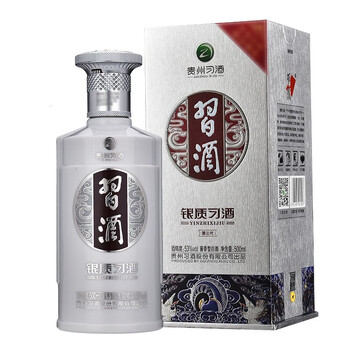 XIJIU 习酒 银质习酒 53度酱香型白酒 500ml单瓶装食品类商品-全利兔-实时优惠快报