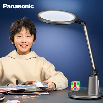 Panasonic 松下 全光谱护眼灯导光板全域发光学生学习智能卧室床头灯 致儒导光板全利兔-实时优惠快报