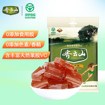齐云山 南酸枣糕300g/袋 蜜饯果干 江西特产 绿色食品 开味零食食品类商品-全利兔-实时优惠快报