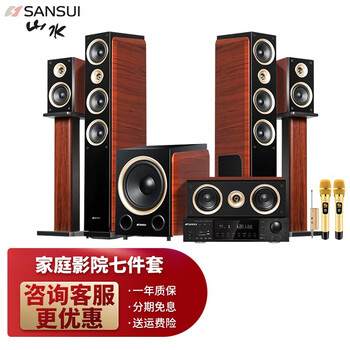 山水（SANSUI） F5 家庭影院5.1音响组合立体环绕电视蓝牙音箱支持解码功放10寸低音炮重低音 旗舰版(配DM-10A功放机)