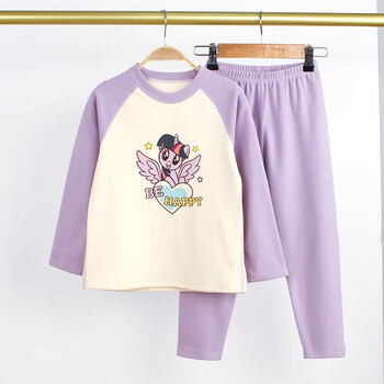 小马宝莉 儿童长袖秋裤家居服套装全利兔-实时优惠快报