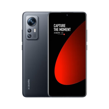 小米12S手机 骁龙8+ 徕卡专业光学镜头5G新品智能手机 黑色 12+256GB