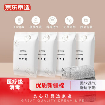 京东PLUS：京东京造 男士一次性内裤 RK-003运动户外类商品-全利兔-实时优惠快报