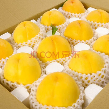 OIMG 山东蒙阴黄金蜜桃 新鲜黄桃5斤 果王7-9个食品类商品-全利兔-实时优惠快报