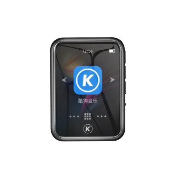 KUGOU酷狗 mp3播放器 无损音乐随身听 蓝牙 触屏 运动跑步 内置8G 支持插卡扩展 黑色