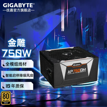 ΣGIGABYTE AORUS P750GM̨ʽԻԴ750WȫģԴ AORUS P750GMģԴ