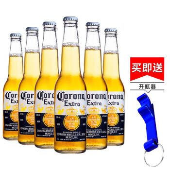 科罗娜（CORONA）墨西哥风味小麦特级精酿啤酒 科罗娜330ml*6瓶