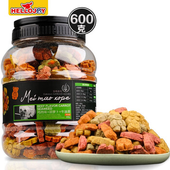 京东PLUS：HELLOJOY 狗狗饼干 宠物幼犬训导零食狗饼干狗狗磨牙棒鸡肉味600G其它类商品-全利兔-实时优惠快报