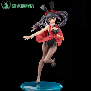 新年礼物约会大作战 时崎狂三 兔女郎美女二次元美少女公仔手办人偶