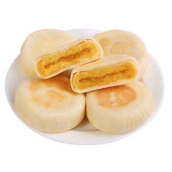 和马哥 猫山王榴莲饼流心榴莲酥好吃的零食小吃休闲食品传统糕点美食特产 流心榴莲饼(独立包装）10包