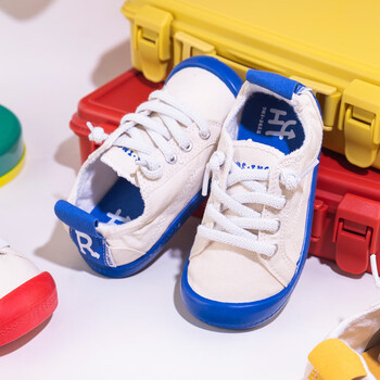 kids.ing 儿童帆布鞋一脚蹬软底 顽固蓝母婴玩具类商品-全利兔-实时优惠快报
