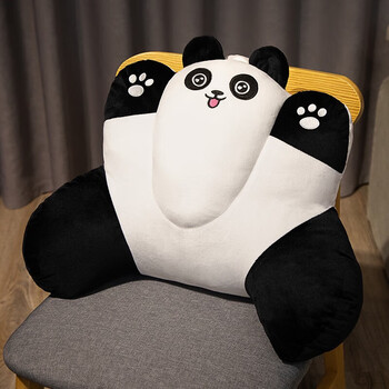 丝媛 熊猫卡通靠垫 (圆眼款) 40*50cm母婴玩具类商品-全利兔-实时优惠快报