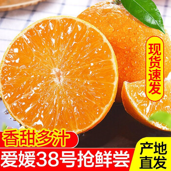 泰汇吃 四川爱媛38号果冻橙 带箱5斤食品类商品-全利兔-实时优惠快报