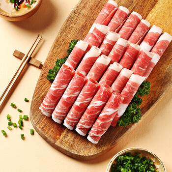 1号会员店宁夏盐池滩羊 后腿肉卷 羊肉片500g*4件全利兔-实时优惠快报