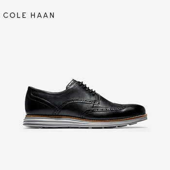 COLE HAAN 歌涵 男士布洛克雕花德比鞋 C26470服饰鞋包类商品-全利兔-实时优惠快报