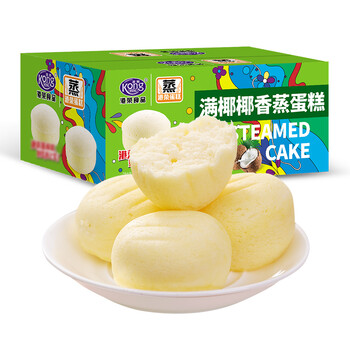 Kong WENG 港荣 满椰椰香蒸蛋糕 480g全利兔-实时优惠快报