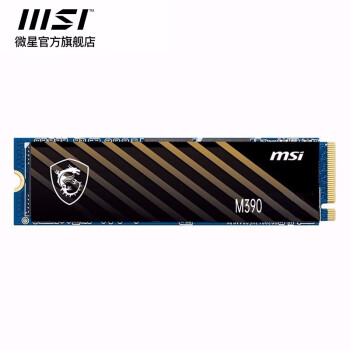 MSI微星SPATIUM黑竞M390 500g 1t ssd 台式机笔记本电脑固态硬盘M.2nvme M390 1TB | NVMe