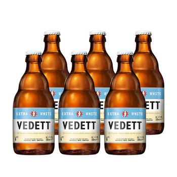 VEDETT 白熊 精酿啤酒 330ml*6瓶食品类商品-全利兔-实时优惠快报