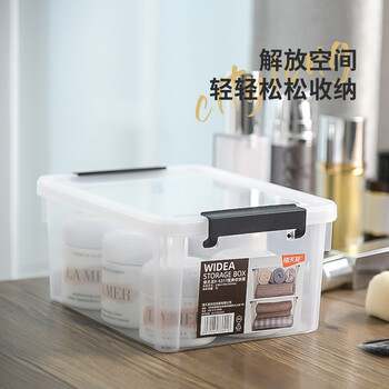 Citylong 禧天龙 收纳箱A款1个装 透明白23*17*10.5CM日用百货类商品-全利兔-实时优惠快报