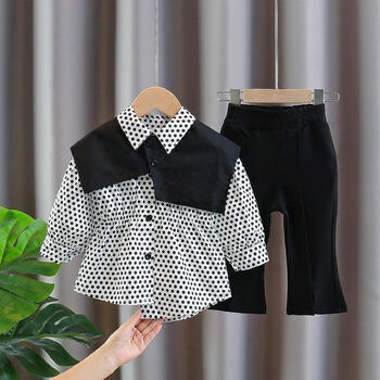 天颛2岁女孩衣服春秋款女童一岁宝宝春季服装13岁幼儿春装小孩子套装