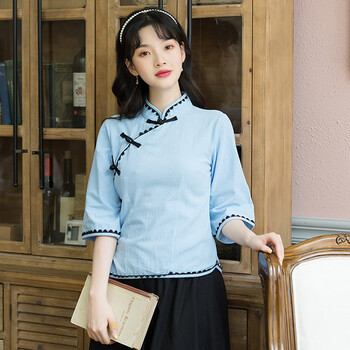 凯罗盾民国学生装五四运动民国时期复古女装中国风班服毕业服装演出服