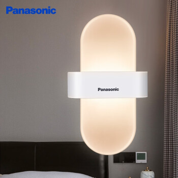 松下（Panasonic）壁灯床头灯现代简约客厅卧室门厅灯走廊灯导光板床头壁灯 HHBQ1006