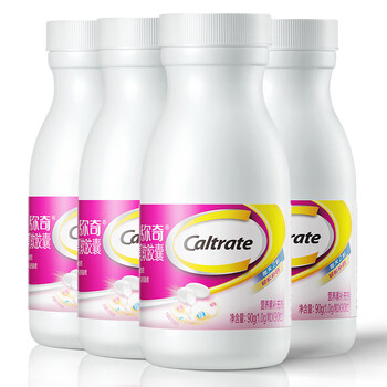 Caltrate 钙尔奇 液体钙维生素D 90粒/盒全利兔-实时优惠快报
