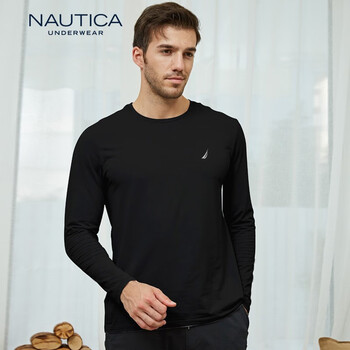 NAUTICA 诺帝卡 男士长袖T恤 NCTS150733服饰鞋包类商品-全利兔-实时优惠快报