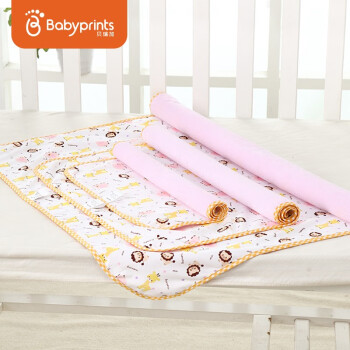 Babyprints隔尿垫婴儿可洗宝宝防水透气护理垫新生儿用品大号