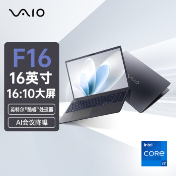 VAIO F16 ʼǱ 16Ӣ 13 Win11 (i5-1334U 16G 512GB SSD FHD) ͸