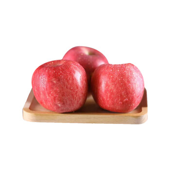 京鲜生 陕西洛川苹果红富士12粒单果180-220g 生鲜 新鲜水果