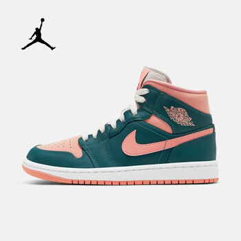 耐克休闲运动鞋_NIKE 耐克 胜道运动 AIR JORDAN 1 MID SE AJ1 女子运动鞋 BQ6472-308 36.5