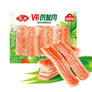 Anjoy 安井 V形仿蟹肉 240g食品类商品-全利兔-实时优惠快报