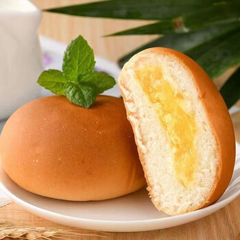 豪广源 代餐休闲零食菠萝味夹心面包 8个面包【约500克】食品类商品-全利兔-实时优惠快报