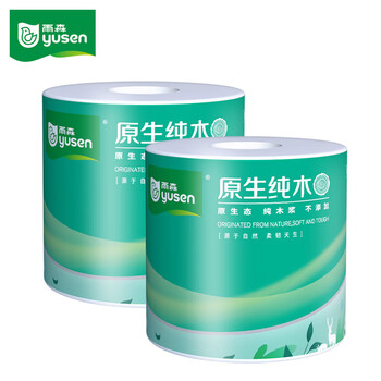 京喜特价：YUSEN 雨森 筒纸180g*2卷日用百货类商品-全利兔-实时优惠快报