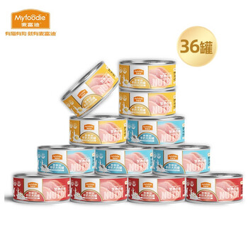 京东PLUS、会员专享：Myfoodie 麦富迪 狗罐头 羊奶大肉罐 混合装 95g*36其它类商品-全利兔-实时优惠快报