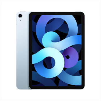 Apple iPad Air 10.9英寸 平板电脑（ 2020年新款 64G WLAN版/A14芯片/触控ID/全屏MYFQ2CH/A）天蓝色