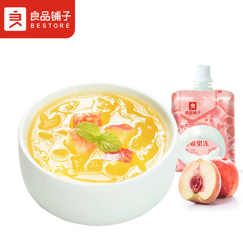 BESTORE 良品铺子 蜜桃味 果汁果冻 85g食品类商品-全利兔-实时优惠快报