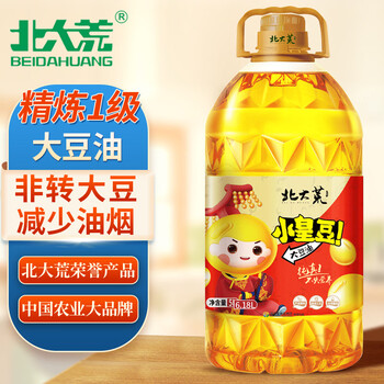 北大荒 小皇豆 大豆油 5L食品类商品-全利兔-实时优惠快报