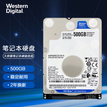  ʼǱӲ WD Blue  500GB 5400ת 128MB SATA (WD5000LPZX)
