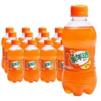 有券的上：pepsi 百事 美年达橙味 300ml*12瓶食品类商品-全利兔-实时优惠快报