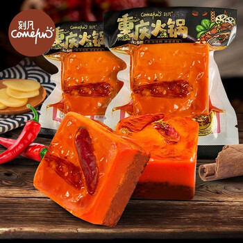 Comefun 刻凡 麻辣火锅底料 50g/袋*4食品类商品-全利兔-实时优惠快报