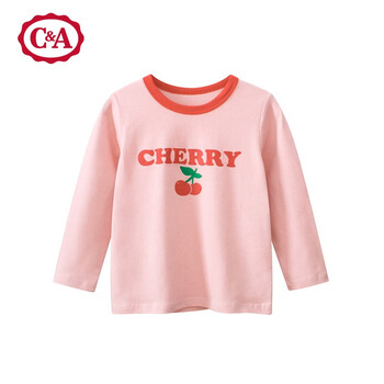 C＆A女童长袖纯棉上衣（任选3件）母婴玩具类商品-全利兔-实时优惠快报