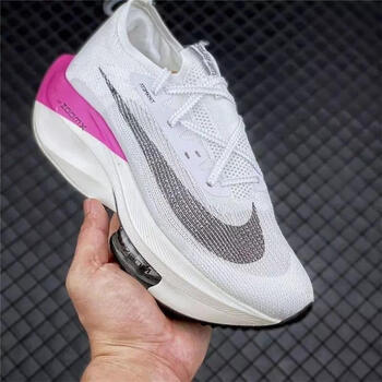 nike耐克rzoom马拉松破2代碳板气垫男女情侣款基普格粉色36