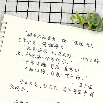久手写字帖女生字体漂亮练字帖高中大学生练字奶酪鲸落体陷阱柒格格