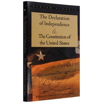 Ӣԭ ܷThe Declaration of Independence &amp; The Constitution of the United Statesʷ ԭ鼮