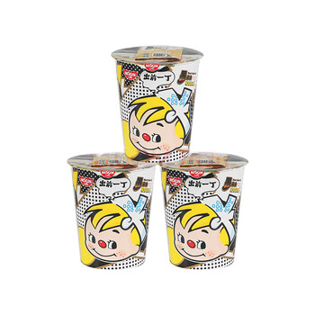 出前一丁 日清 进口方便面 黑蒜油风味杯面72g*3 早餐速食 方便食品速食食品类商品-全利兔-实时优惠快报
