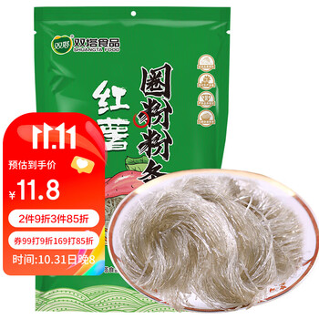 双塔 红薯圈粉 450g食品类商品-全利兔-实时优惠快报
