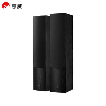 惠威（HiVi）D60F 前置音箱 家庭影院主音响2.0声道 木质落地式hifi发烧级高保真ktv电视音响